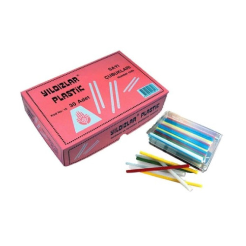 SAYI ÇUBUĞU PLASTİK KUTULU